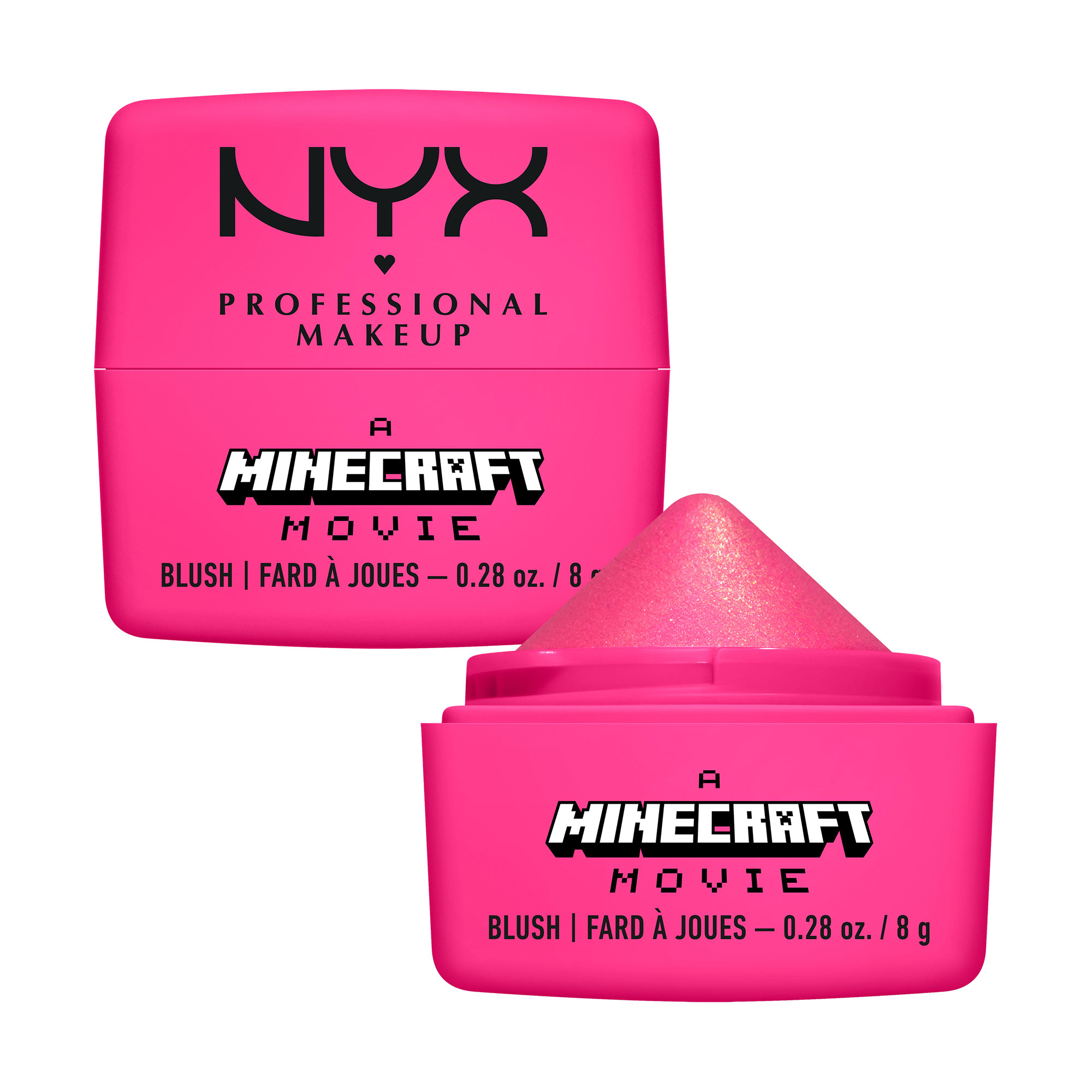 Румяна для обличчя NYX Professional Makeup Майнкрафт Фільм, відтінок 05, 8 г